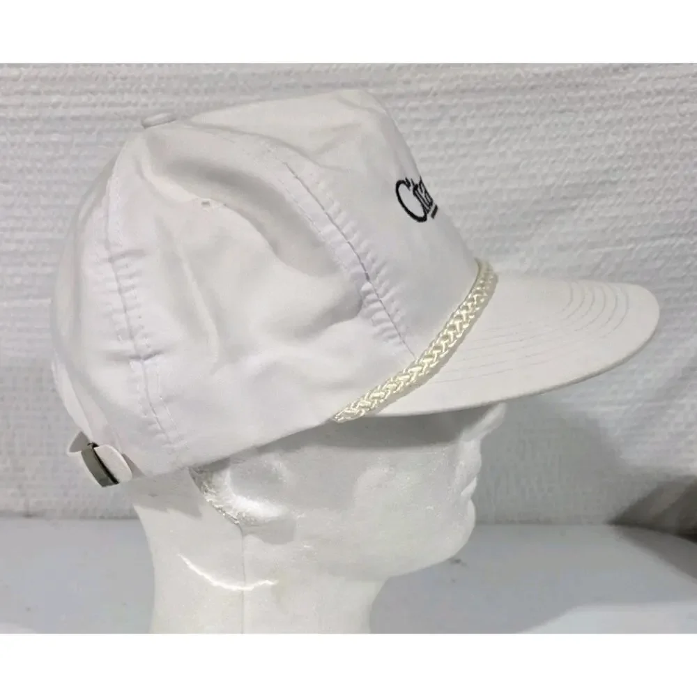 Vintage Cessna Citation X Hat Strapback Rope Adjustable Cap Aviation